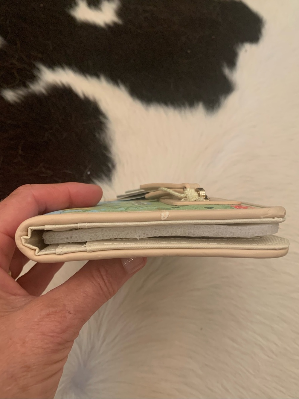 Spartina 449 Carleston map snap wallet NWT - Picture 7 of 16
